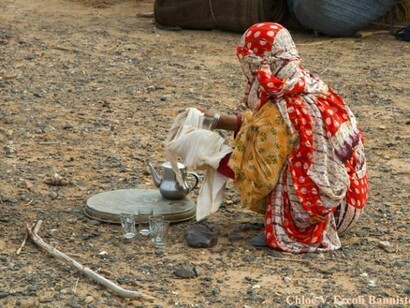 Tea ceremony. Morocco