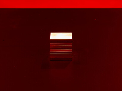 Alfredo Jaar, La fin du monde, vue de l’exposition. Avec l’aimable autorisation de La Patinoire Royale Bach