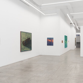 Angela Lane, Illuminations, exhibition view. Courtesy of Anat Ebgi