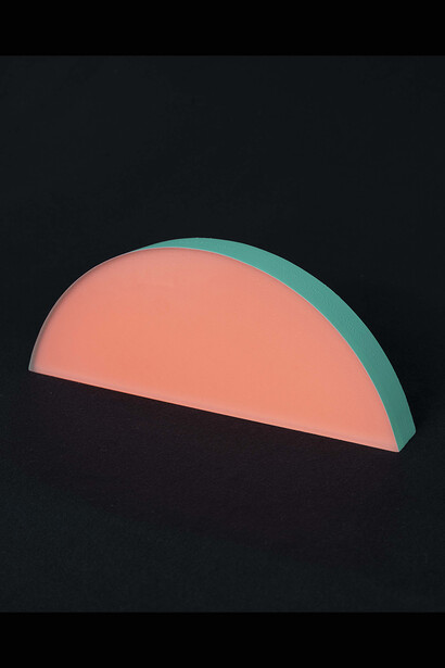 Rachel Strum, Tangerine Halo, 2024. Courtesy of the artist and Hashimoto Contemporary