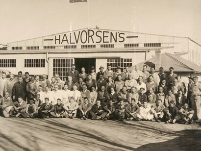 Halvorsen centenary, piece in exhibition. Courtesy of the Australian National Maritime Museum
