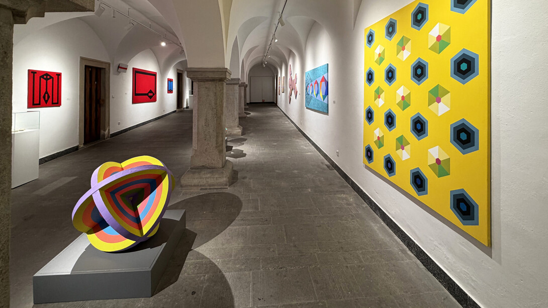 Various artists, World synthesis / Didactic quadrilateral, exhibition view. Courtesy of Gallery of Spiš Artists