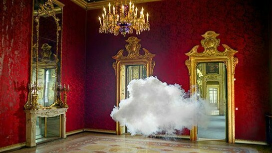 Berndnaut Smilde, Nimbus Litta, 2013, digital c-type print on aluminium, 75 x 100 cm, 125 x 166 c, ed. of 6+2 ap. Courtesy the artist and Ronchini Gallery