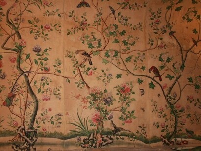 Carta da parati antica