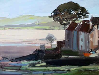  Buildings in Shadow, Borth Y Gest