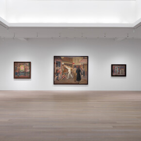 Various artists, The street, exhibition view. Courtesy of Gagosian