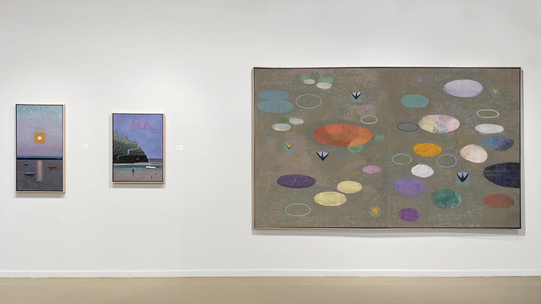 John Evans, Familiar Friends, 2023, installation view. Courtesy of the artist and Gallery Henoch, NYC
