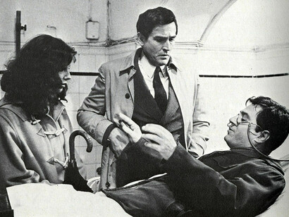 Vittorio Gassman, Stefania Sandrelli e Nino Manfredi in "C'eravamo tanto amati" 