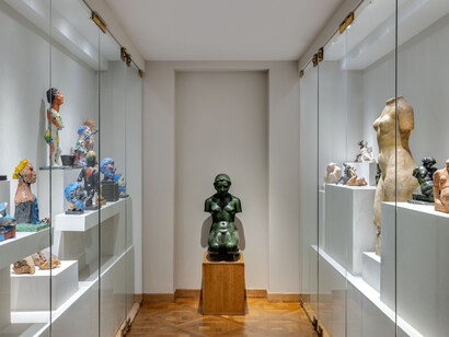 Markus Lüpertz, Une filiation, vue de l'exposition. Avec l'aimable autorisation du Musée Maillol