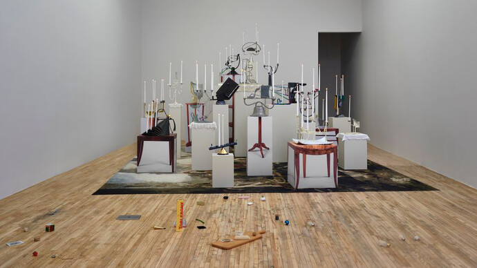 Christopher K. Ho , Waterloo! Exhibition view. Courtesy of 56 Henry