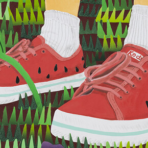 Karen Lederer, Watermelon Tulips, 2020