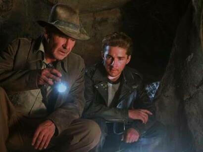 A scene from the fourth Indiana Jones film directed by Steven Spielberg released in 2008