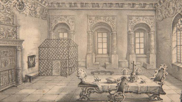 Heavy hand of justice. Courtesy of National Museum