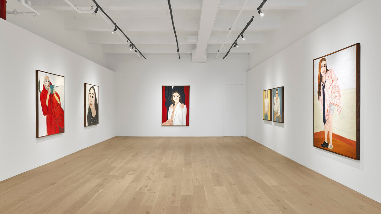 Phoebe Derlee, Echoes, exhibition view. Courtesy of Venus Over Manhattan