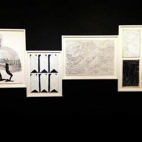 Black White, Exhibition view.  Courtesy of Creativity Explored