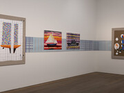 Lubaina Himid et Magda Stawarska, vue de l'exposition. Avec la courtoisie du Mudam