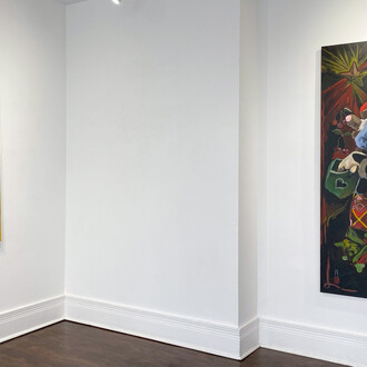 Josie Tolliver Shaw, Cherry, exhibition view. Courtesy of Susan Eley Fine Art