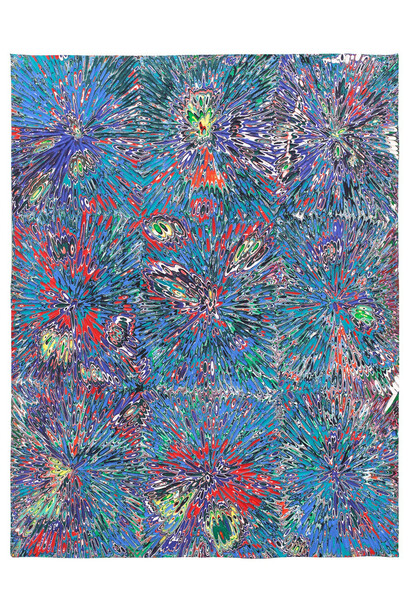 David Allan Peters, Untitled #7, 2015, Acrylic on wood panel, 18 x 14 inches, 45.7 x 35.6 cm