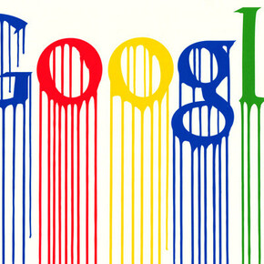 Zevs, Liqudated Google, 2013. Courtesy of Taglialatella Galleries