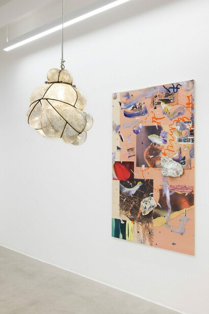 Gaëlle Choisne, Exhale/ inhale, veduta della mostra. Per gentile concessione di kaufmann repetto