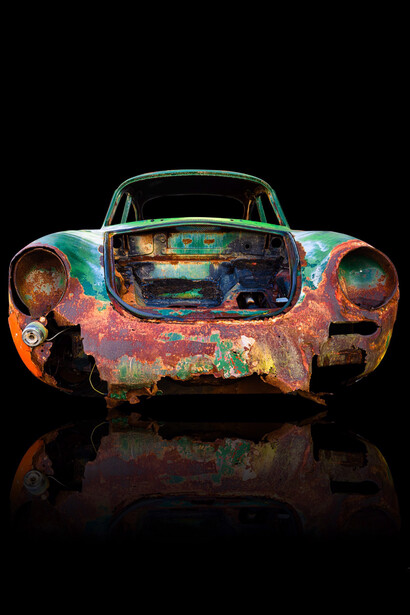 Didier Engels, Green timeworn (8/8+2AP ), 2024. Courtesy of Fremin Gallery