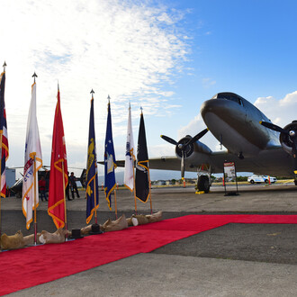 Douglas C-47 Skytrain/DC-3A. Courtesy of Pearl Harbor Aviation Museum