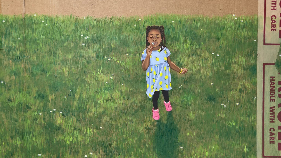 Yvette Molina, Believing there is an “I” in “Daisy” (detail), 2025. Courtesy of Trotter&Sholer Gallery