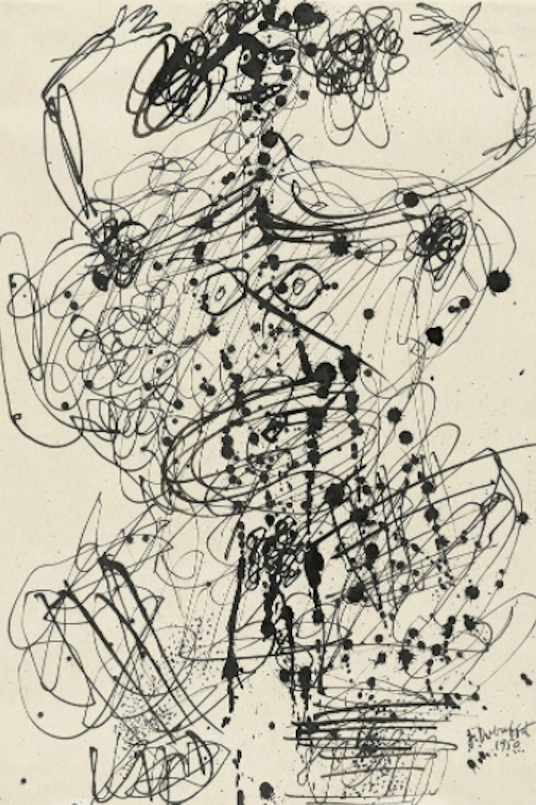 Dubuffet Drawings. Courtesy of Hammer Museum