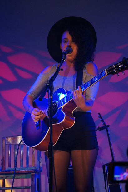 Raquel Sofía en el LAMC 2015. Foto: Catalina María Johnson