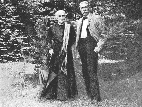 Ellen Swallow-Richards con il marito Robert