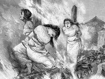 La chasse aux sorcières. Elle fut si violente, si dévastatrice, qu’à la fin de cet acte d’ignominie la plus totale, il était devenu rare dans certains villages, de voir une femme