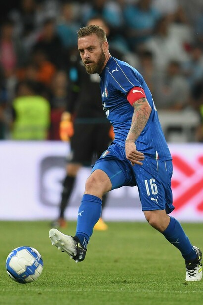 Daniele De Rossi in veste di capitano della nazionale