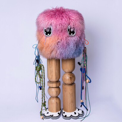 Gabriela Noelle Gonzalez, Imaginary friend "Moonberry", 2026. Courtesy of West Chelsea Contemporary