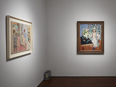 Matisse: the pursuit of harmony, exhibition view. Courtesy of Acquavella
