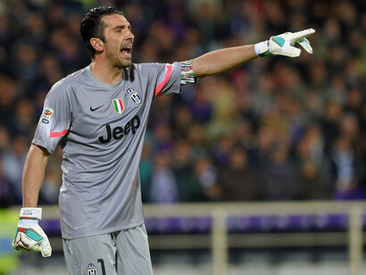 El portero de la Juventus de Turín Gianluigi Buffon