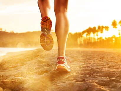 Haciendo deporte en horas de calor