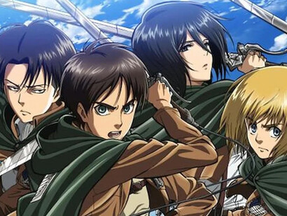 Fotograma de «Ataque a los titanes», elogiada por muchos críticos como una de las mejores series de anime de todos los tiempos