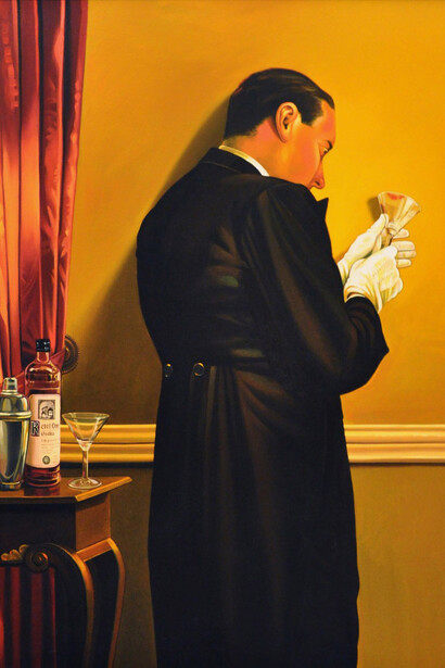 Mark Stock, The butler's in love, 2000. Courtesy of Modernism Inc. Gallery