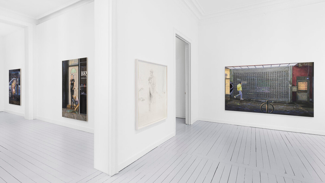 Aaron Gilbert, exhibition view. Courtesy of Gladstone Gallery
