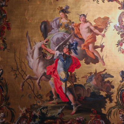 Filippo Falciatore, Nascita di Pegaso, Museo Duca di Martina, Napoli, Italia