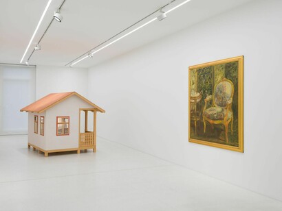 Various artists, It's no crime to tickle time, exhibition view. Courtesy of Galeria Plan B