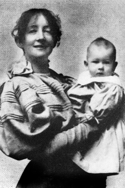  Dagny Juel con il figlioletto Zenon Przybyszewski, 1899