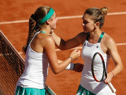 Jelena Ostapenko vs. Simona Halep 
