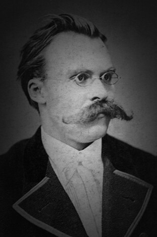 Friedrich Hermann Hartmann; Retrato de Friedrich Nietzsche en 1872