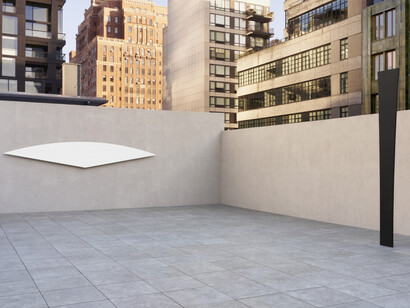 Ellsworth Kelly, Black and white, exhibition view. Courtesy of Matthew Marks Gallery