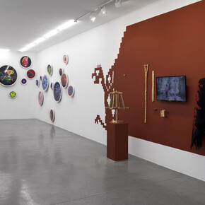 Gabriel Baggio, Todo era fantástico, vista de exhibición. Cortesía de Galería Hache