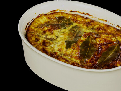 Bobotie, piatto sudafricano a base di carne macinata speziata