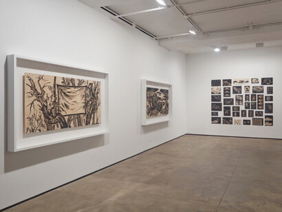 Sun Xun, Exhibition view. Courtesy of Sean Kelly