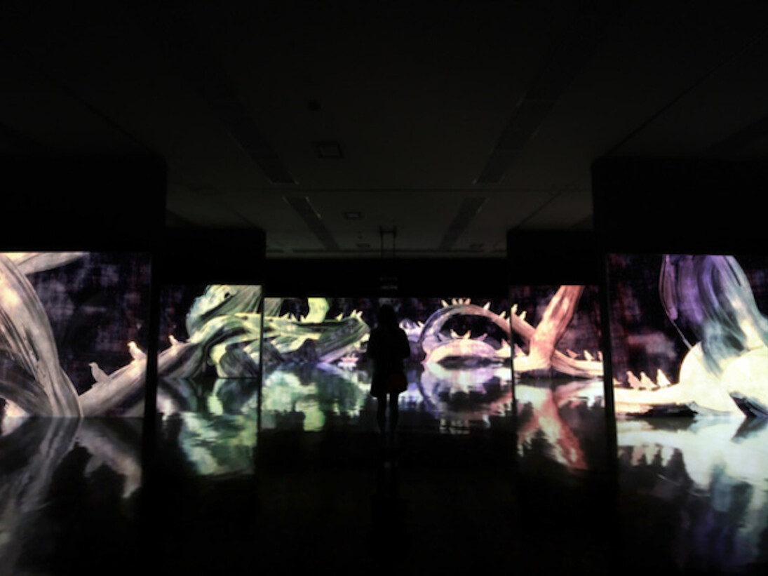 teamLab. Courtesy of Pace Gallery