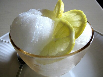 Granita al limone